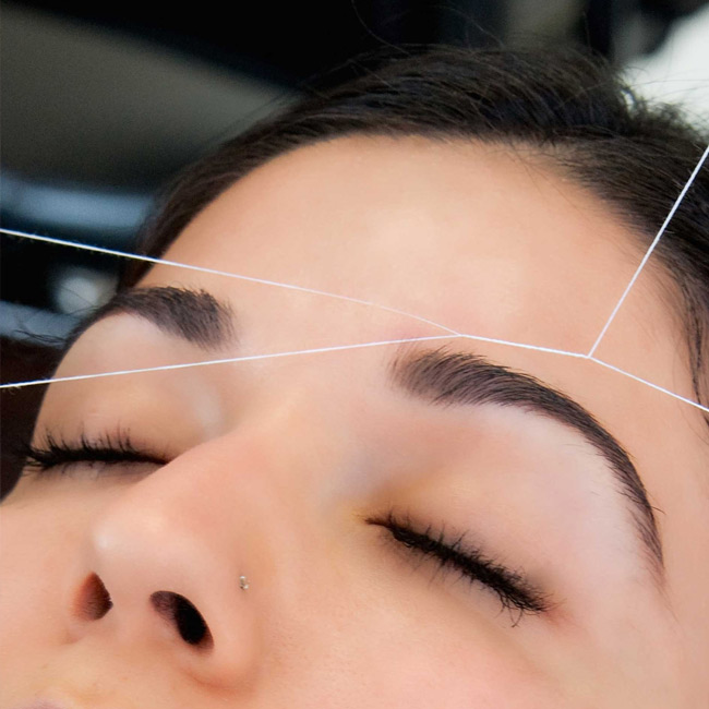 Eyebrow Threading